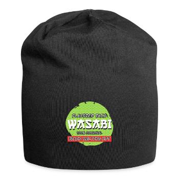 Wasabi Saveur Douleur Sushi Épicé Mangeur Épicé - Bonnet en jersey - noir - Devant