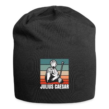Jules César Rome Italie Empire romain - Bonnet en jersey - noir - Devant