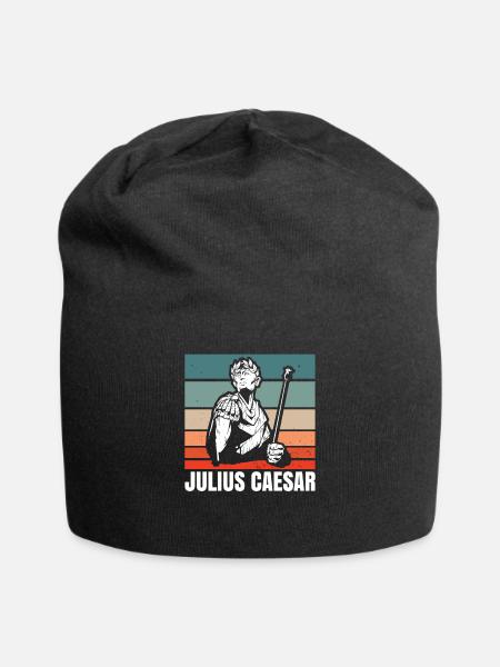 Jules César Rome Italie Empire romain - Bonnet en jersey - noir