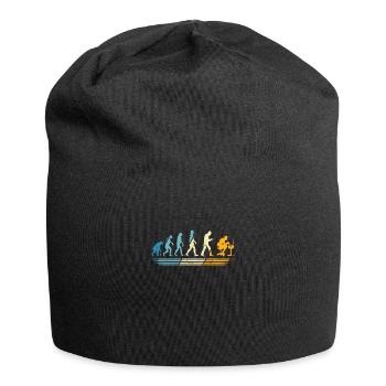 Gamer PC games gaming Konsolen zocken Evolution - Jersey-Beanie - Schwarz - Vorne