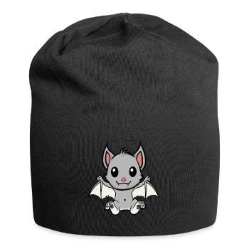 Halloween Blutsauger Fledermaus Horror Kind Baby - Jersey-Beanie - Schwarz - Vorne
