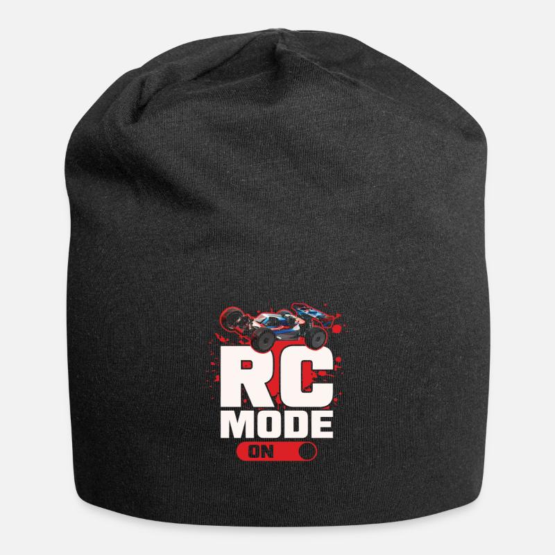 RC Rennen Buggy RC Mode ON RC-Car - Jersey-Beanie - Schwarz