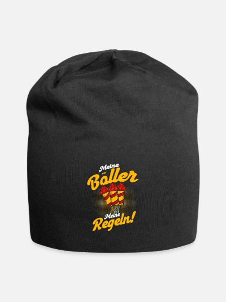 Silvester Feuerwerker Feuerwerk Geschenk - Jersey-Beanie - Schwarz