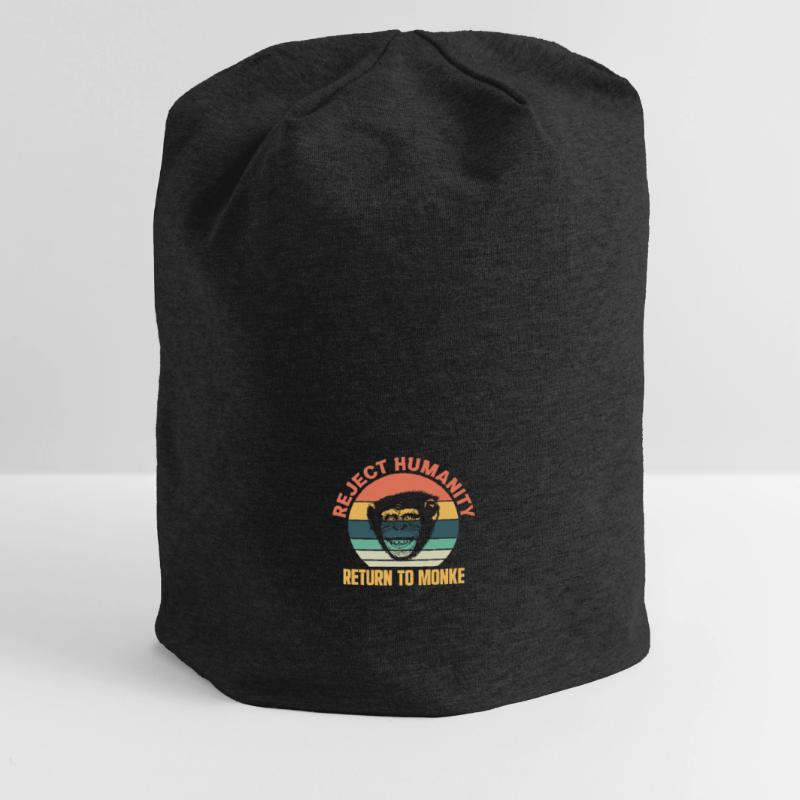 Monkey Evolution Grands Singes Singes Cadeau Bonnet en jersey