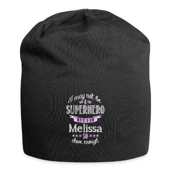 Melissa - Bonnet en jersey - noir - Devant