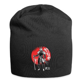 Épée japonaise de guerriers samouraïs japonais - Bonnet en jersey - noir - Devant