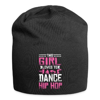 Danse Hip Hop Girl - Bonnet en jersey - noir - Devant