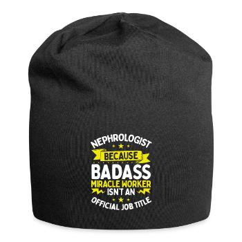 Nephrologist Miracle Worker Nursing Dialysis - Jersey-Beanie - Schwarz - Vorne