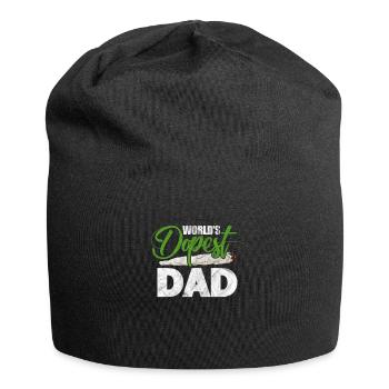 Père du cannabis - Bonnet en jersey - noir - Devant