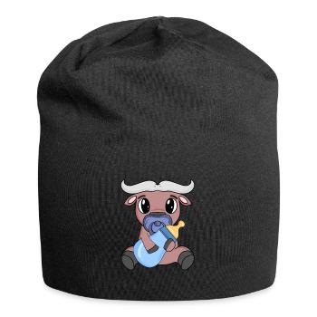 Baby Young Ox - Jersey Beanie - black - Front