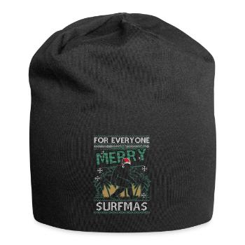 Surf Surfer Ugly Christmas Sweater Cadeau - Bonnet en jersey - noir - Devant