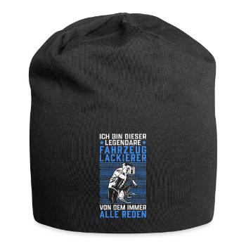 Dieser legendäre Fahrzeuglackierer Lackierer - Jersey-Beanie - Schwarz - Vorne