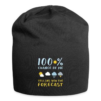 Meteorology Weather Forecast - Jersey Beanie - black - Front