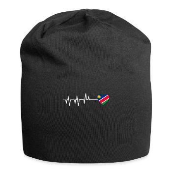 Namibia - Jersey-Beanie - Schwarz - Vorne