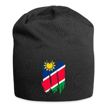 Namibia - Jersey-Beanie - Schwarz - Vorne