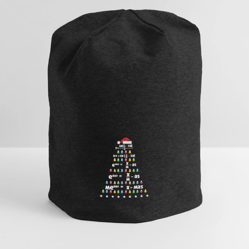 Math Christmas Tree Math Formula Math Xmas Jersey Beanie