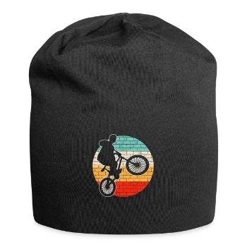BMX rétro - Bonnet en jersey - noir - Devant
