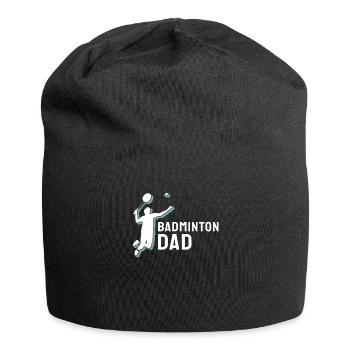 Badminton Badminton Dad - Jersey-Beanie - Schwarz - Vorne