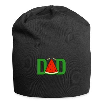 Watermelon - Jersey Beanie - black - Front