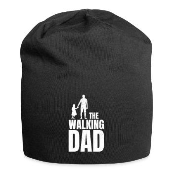 The Walking Dad Papa Gift Idea Father's Day Daddy - Jersey Beanie - black - Front