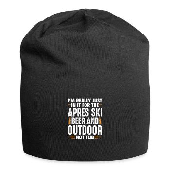 Apres Ski - Bonnet en jersey - noir - Devant