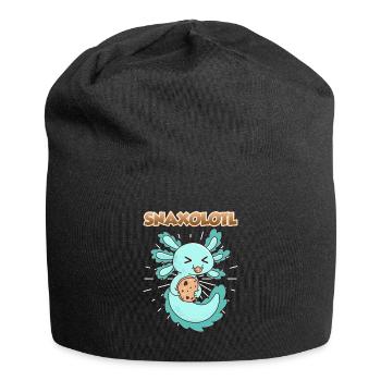 Snaxolotl Axolotl - Jersey Beanie - black - Front