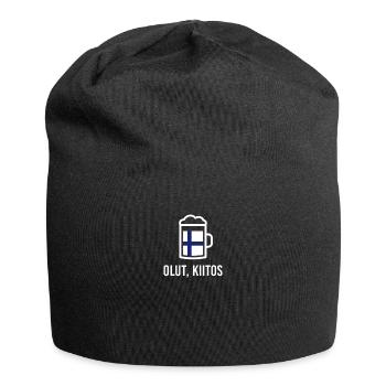 Finlande Bière Suomi Helsinki Idée Cadeau - Bonnet en jersey - noir - Devant