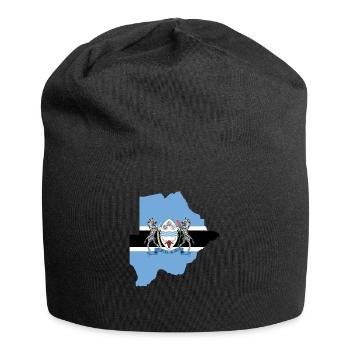 Botswana - Jersey-Beanie - Schwarz - Vorne