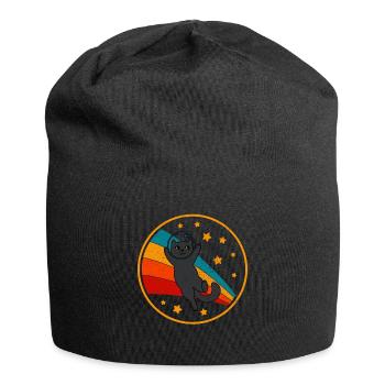 Bombay Cat Space Cat - Bonnet en jersey - noir - Devant