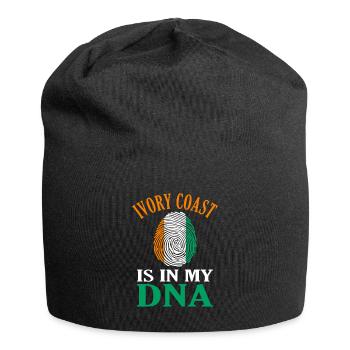Côte d’Ivoire - Bonnet en jersey - noir - Devant