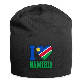 Namibia - Jersey-Beanie - Schwarz - Vorne