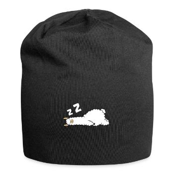 Pyjama Lama fatigué Amour Lamas - Bonnet en jersey - noir - Devant