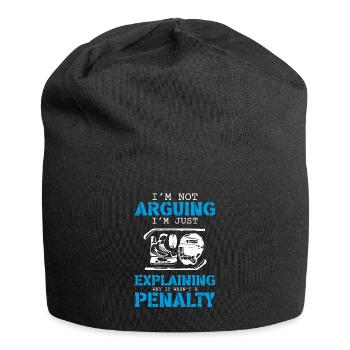 Eishockey - Jersey-Beanie - Schwarz - Vorne