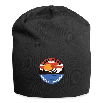 Lake Mead - Nevada - Arizona - Mountain Valley - Jersey Beanie - black - Front