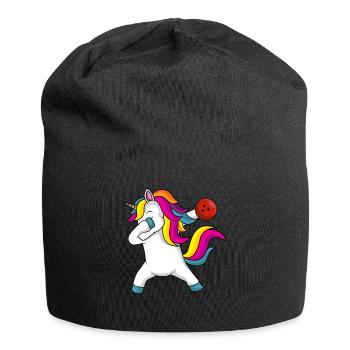 Bowling licorne - Bonnet en jersey - noir - Devant