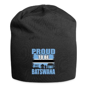 Botswana - Jersey-Beanie - Schwarz - Vorne