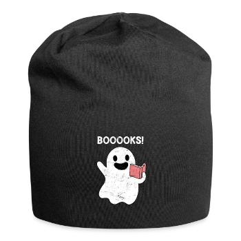 Books Ghost Books Book Spirit Books Ghost - Jersey Beanie - black - Front