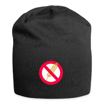 No Wheat Passover Jewish Celebration Gift - Jersey Beanie - black - Front
