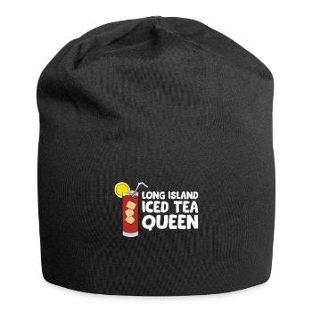 Long Island Eistee-Königin - Jersey-Beanie - Schwarz - Vorne