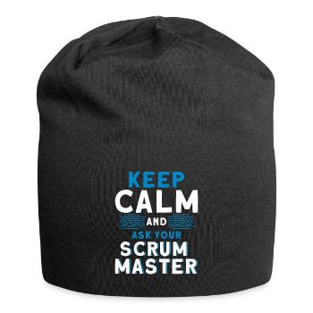 Puppet Chefs Programmer Scrum Master Geschenk - Jersey-Beanie - Schwarz - Vorne