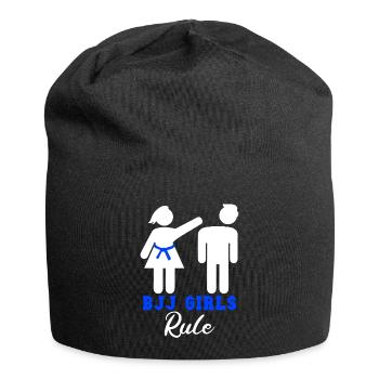 Règle des filles BJJ - Bonnet en jersey - noir - Devant