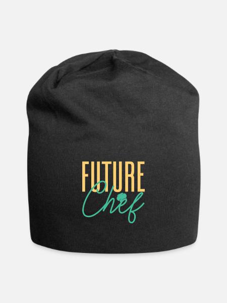 Future Chef Cooking Cook Pastry Gourmet Commis Che - Jersey-Beanie - Schwarz