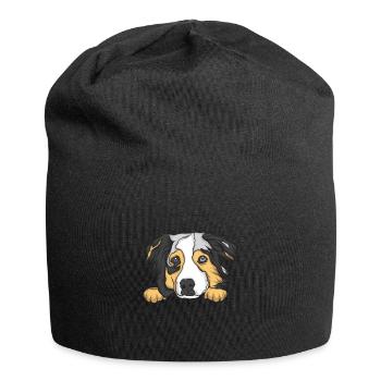 Australian Shepherd - Jersey Beanie - black - Front