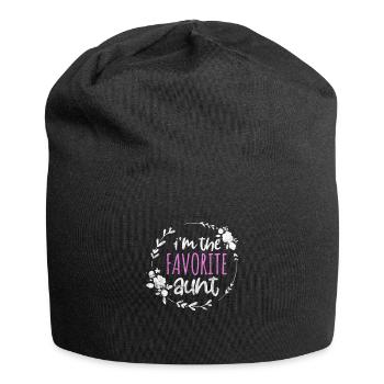 Aunt - Jersey Beanie - black - Front