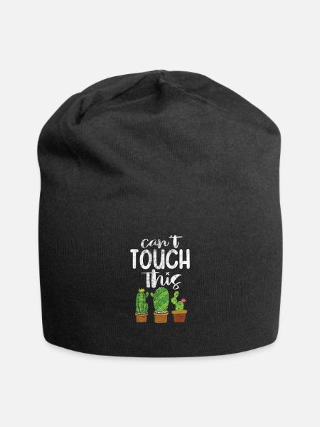 Cactus - Bonnet en jersey - noir