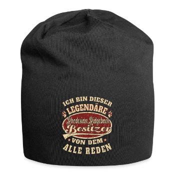 Rhodesian Ridgeback Besitzer Ich bin dieser - Jersey-Beanie - Schwarz - Vorne