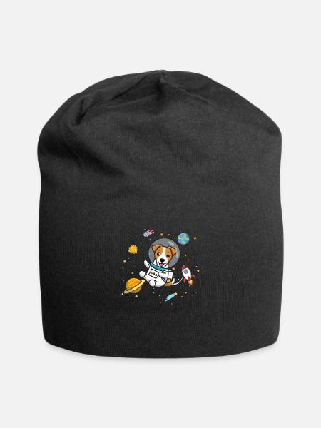 Jack Russell - Bonnet en jersey - noir