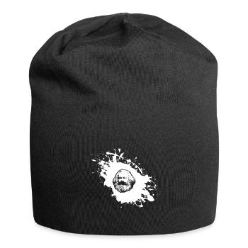 Karl Marx Splash Communism Marxism Philosopher - Jersey Beanie - black - Front