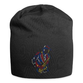 Saxophone Jazz - Jersey Beanie - black - Front