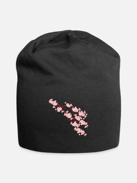 sakura - Jersey Beanie - black
